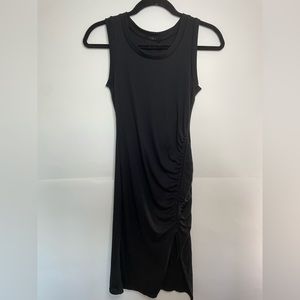 21 Saints black tank midi dress